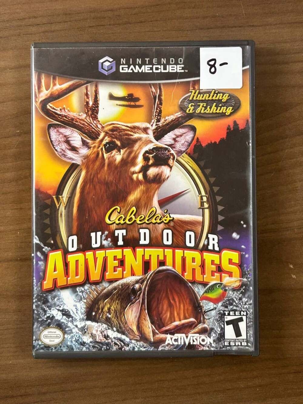Cabela's Outdoor Adventures Nintendo GameCube 2005 Disc Case Activision
